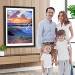 Liebe Wolken Wellen Diamond Painting