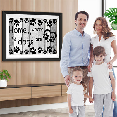 Liebe zu Hund Diamond Painting