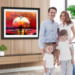 Liebespaar Abendsonne Diamond Painting