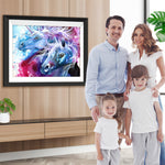 Liebespaar Einhörner Diamond Painting