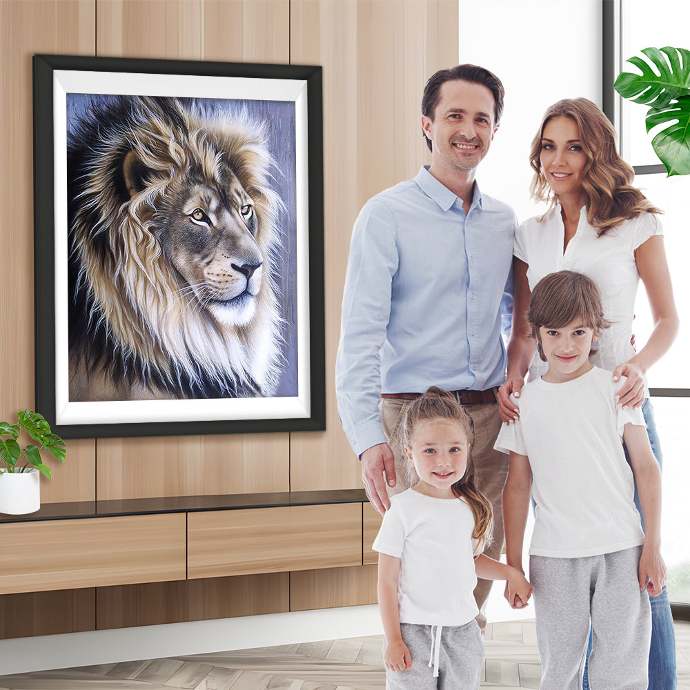 Löwe Diamond Painting