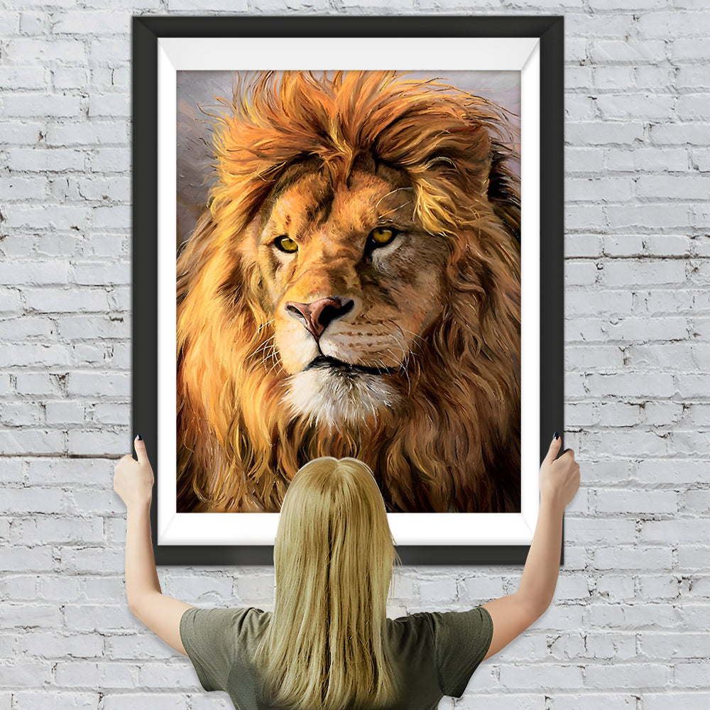 Löwe Diamond Painting