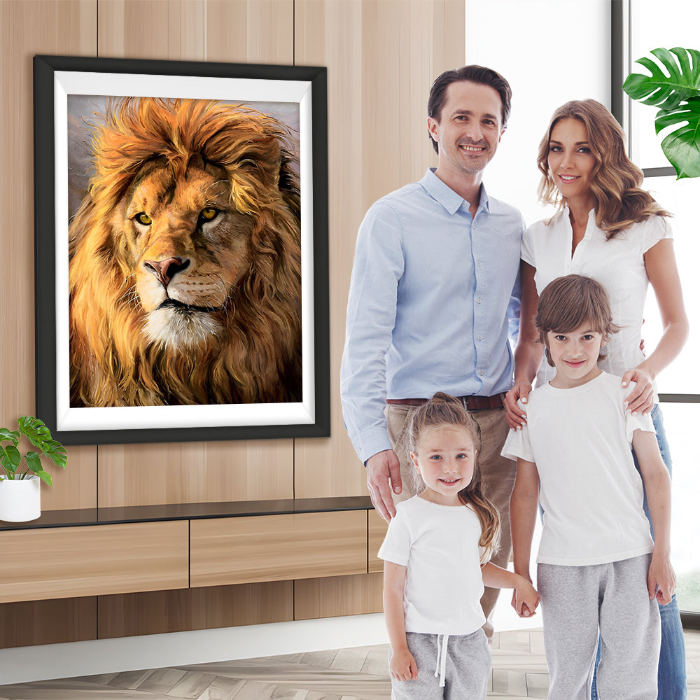 Löwe Diamond Painting