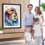 Löwe Ölgemälde Diamond Painting