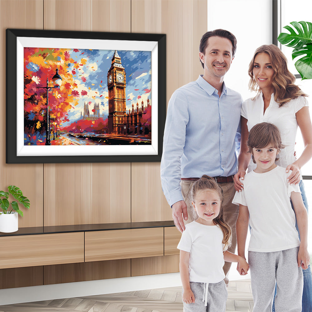 London im Herbst Diamond Painting
