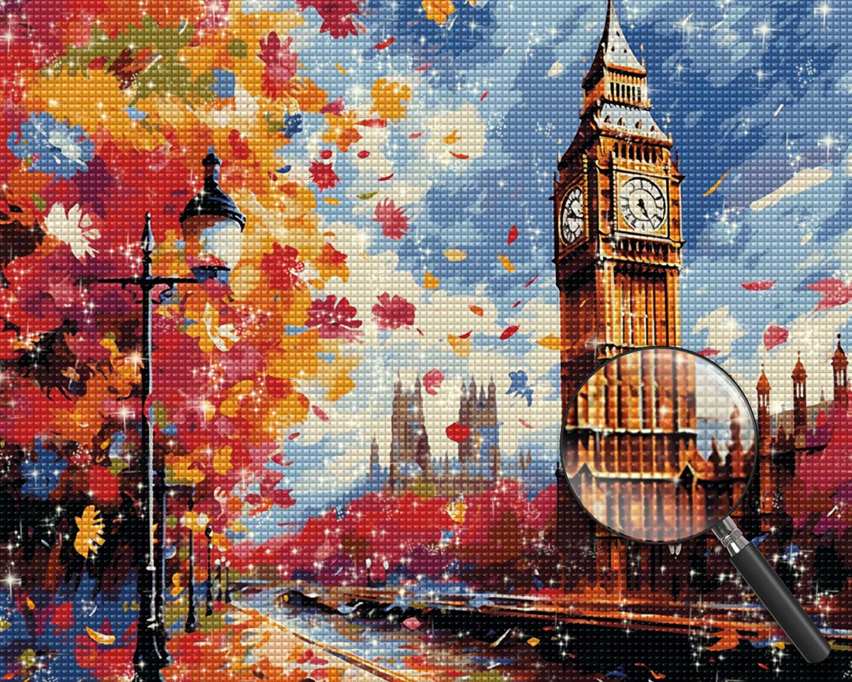 London im Herbst Diamond Painting