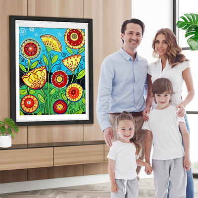 Lotoskapsel Diamond Painting Für Kinder