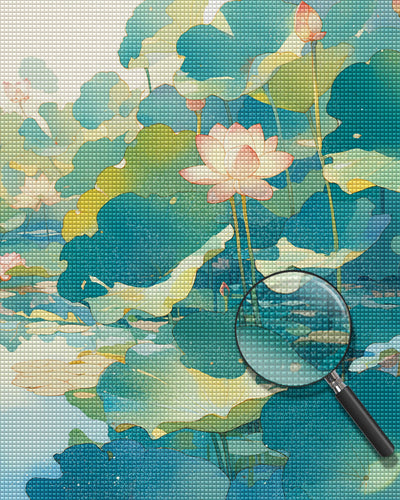 Lotus Diamond Painting