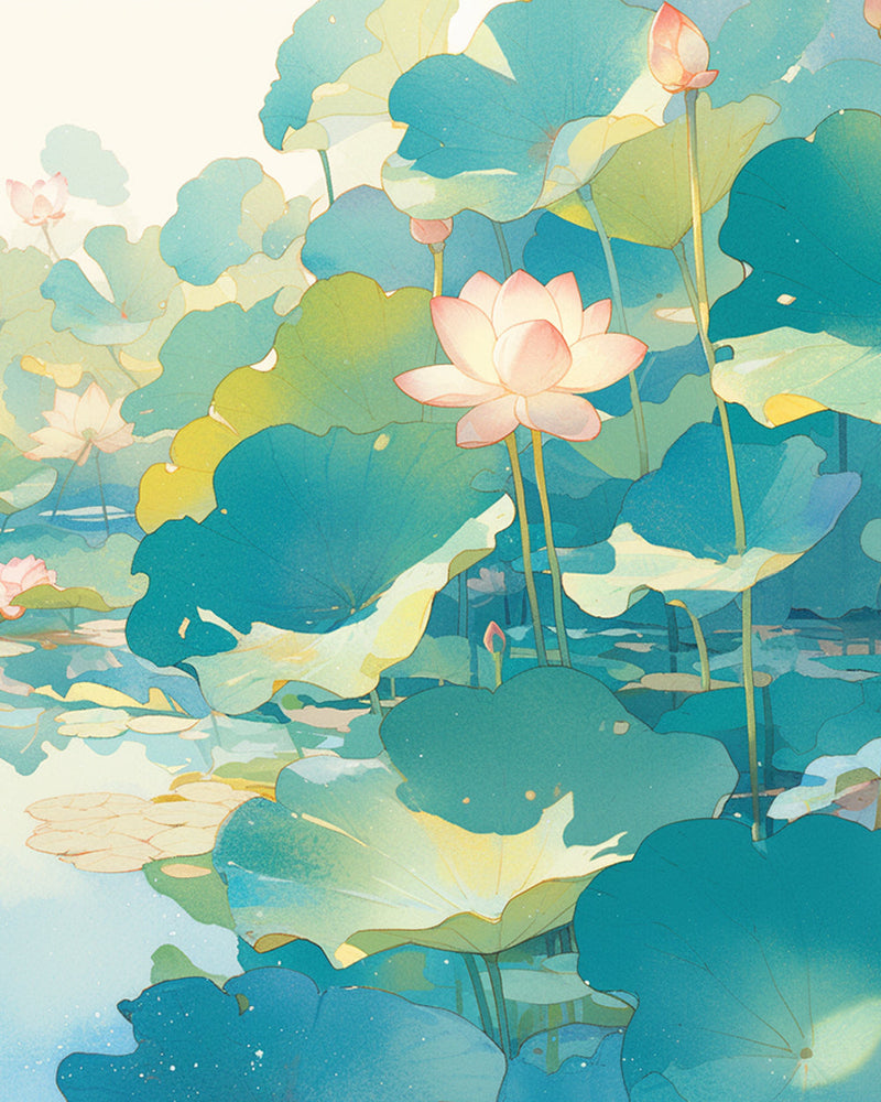 Lotus Diamond Painting