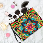 Lotus Mandala Diamond Painting Handgelenktasche