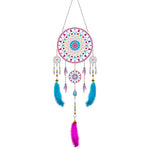 Lotus Mandala Traumfänger 2D flache Hängedekoration Diamond Painting Sets