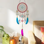 Lotus Traumfänger 2D flache Hängedekoration Diamond Painting Sets