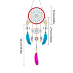 Lotus Traumfänger 2D flache Hängedekoration Diamond Painting Sets