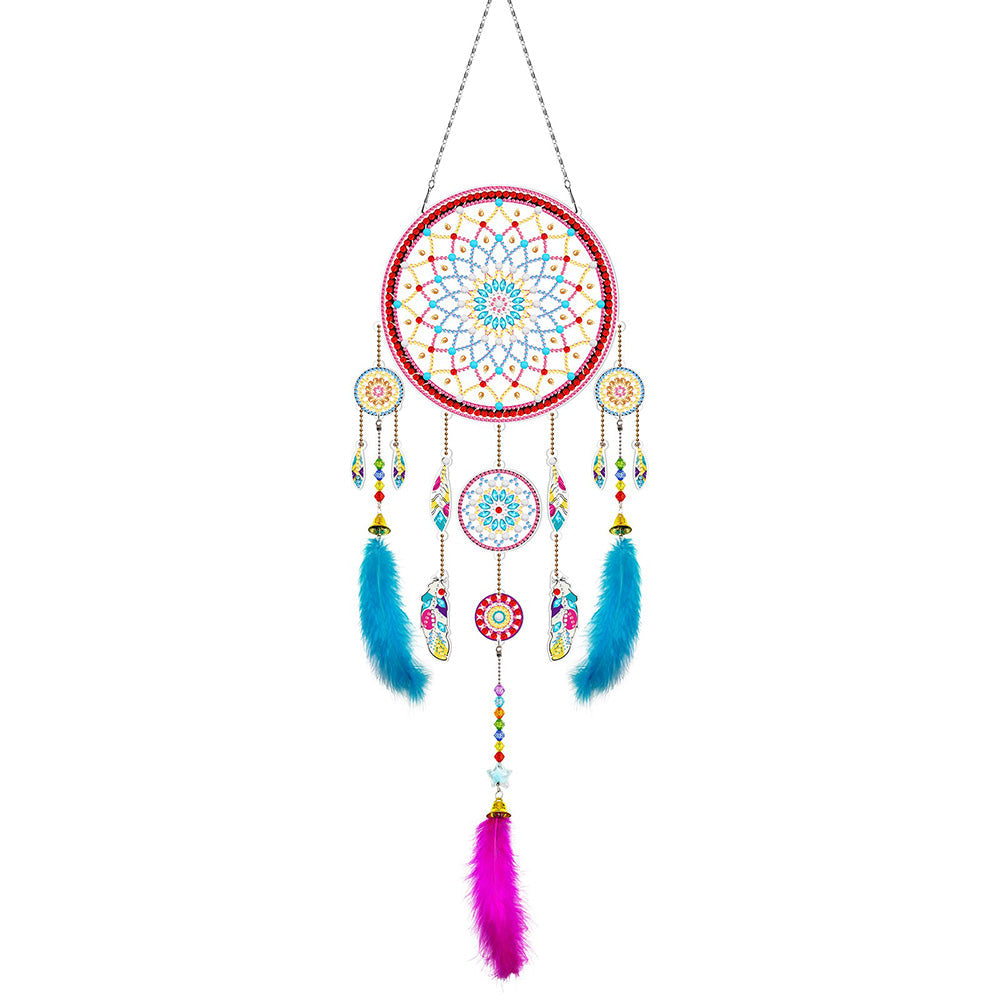 Lotus Traumfänger 2D flache Hängedekoration Diamond Painting Sets