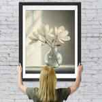 Magnolie in Glasflasche Diamond Painting