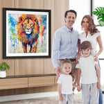 Majestätischer Löwe Diamond Painting