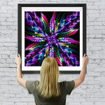 Mandala Blumen Diamond Painting