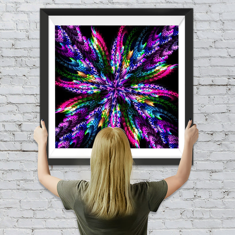 Mandala Blumen Diamond Painting