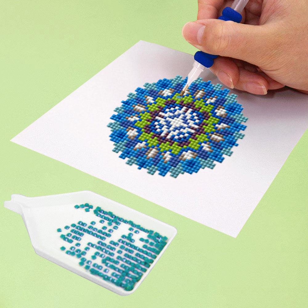 Mandala-Serie 12 Stück - Mini Diamond Painting Set