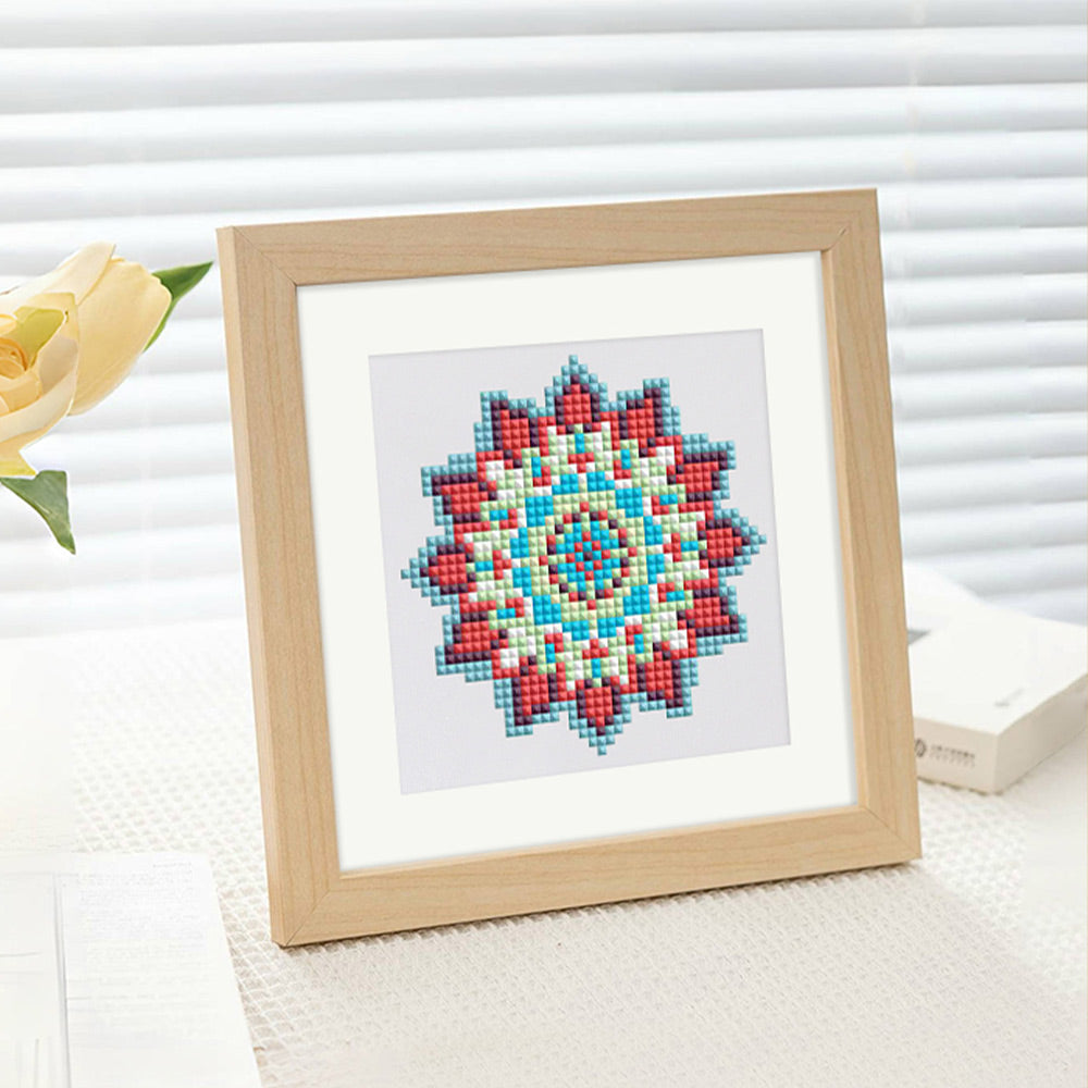 Mandala-Serie 12 Stück - Mini Diamond Painting Set