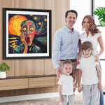 Mann schreien Diamond Painting