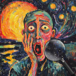 Mann schreien Diamond Painting