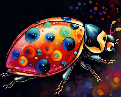 Marienkäfer Diamond Painting