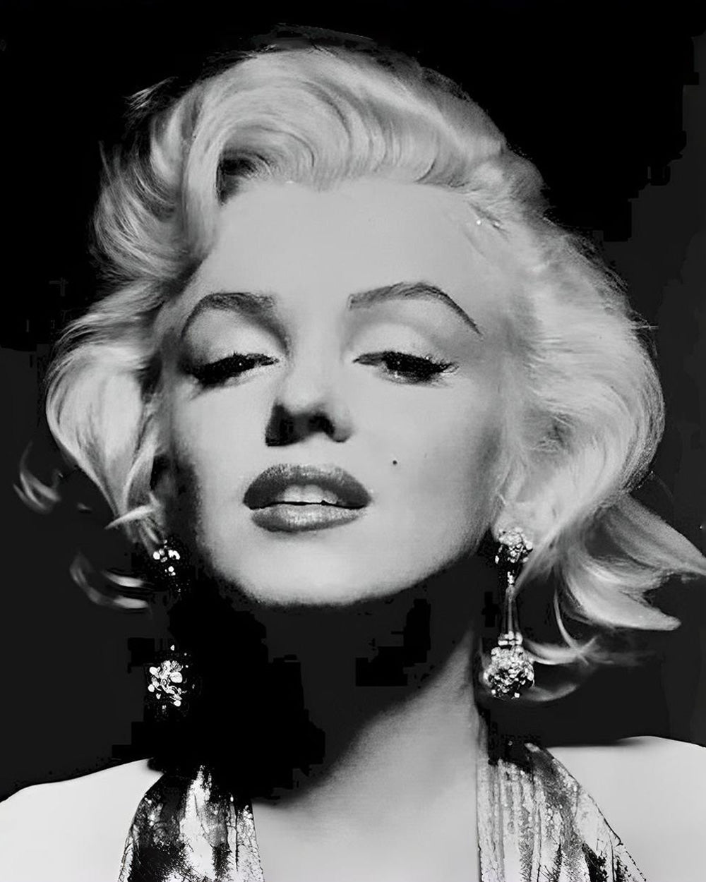 Marilyn Monroe Lächelnd Diamond Painting
