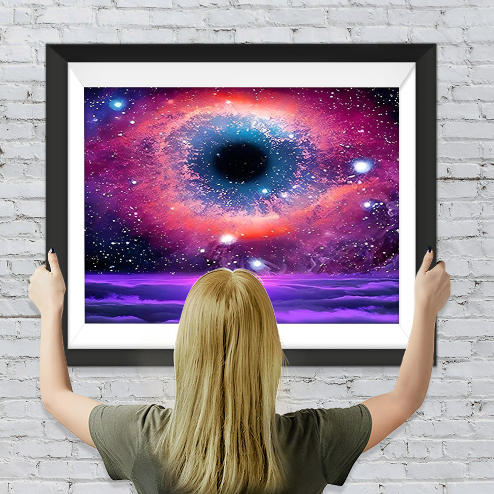 Meditation Sternenhimmel Diamond Painting