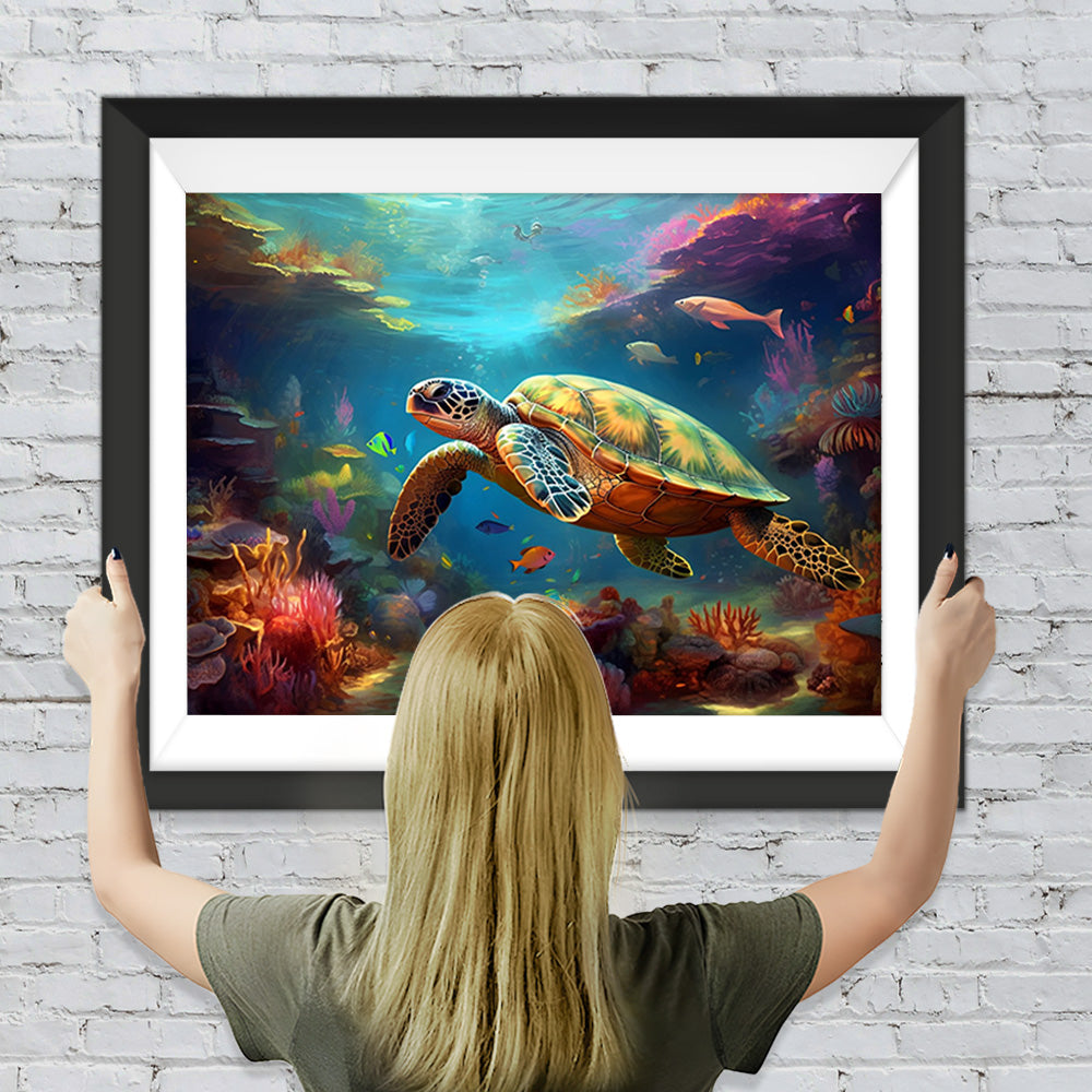 Meeresschildkröte Diamond Painting