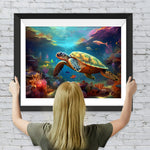 Meeresschildkröte Diamond Painting