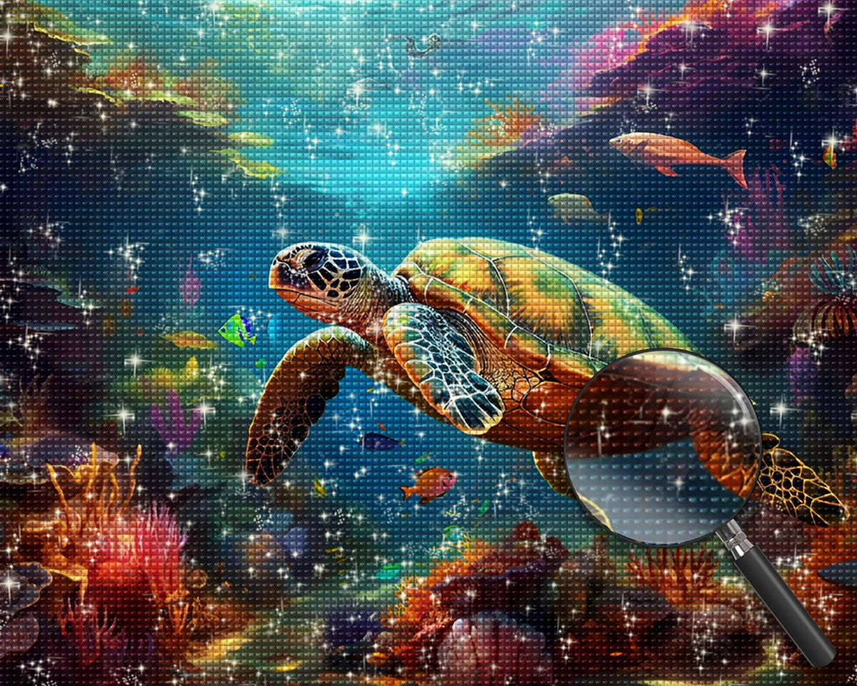 Meeresschildkröte Diamond Painting