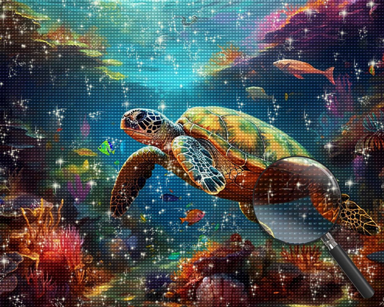 Meeresschildkröte Diamond Painting