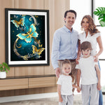 Metallische Schmetterlinge Diamond Painting