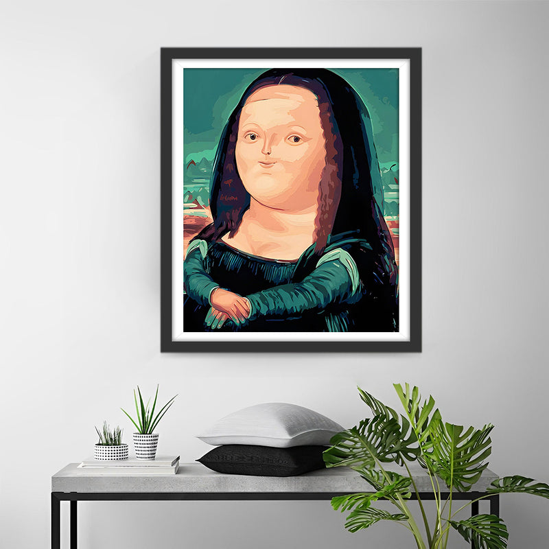 Mona Lisa Q-Ausführung Diamond Painting