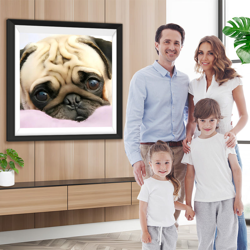 Mops Diamond Painting