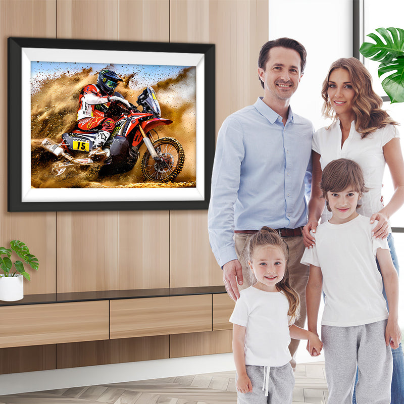 Motorrad Diamond Painting