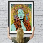 Muse mit einem Kranz Diamond Painting