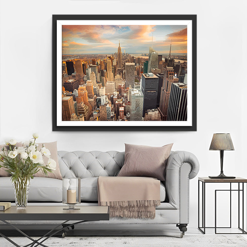 New York Stadt Diamond Painting