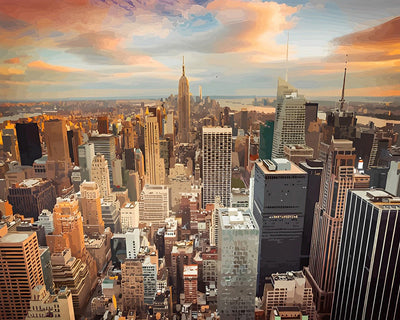 New York Stadt Diamond Painting