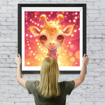 Niedliche Cartoon-Giraffe Diamond Painting