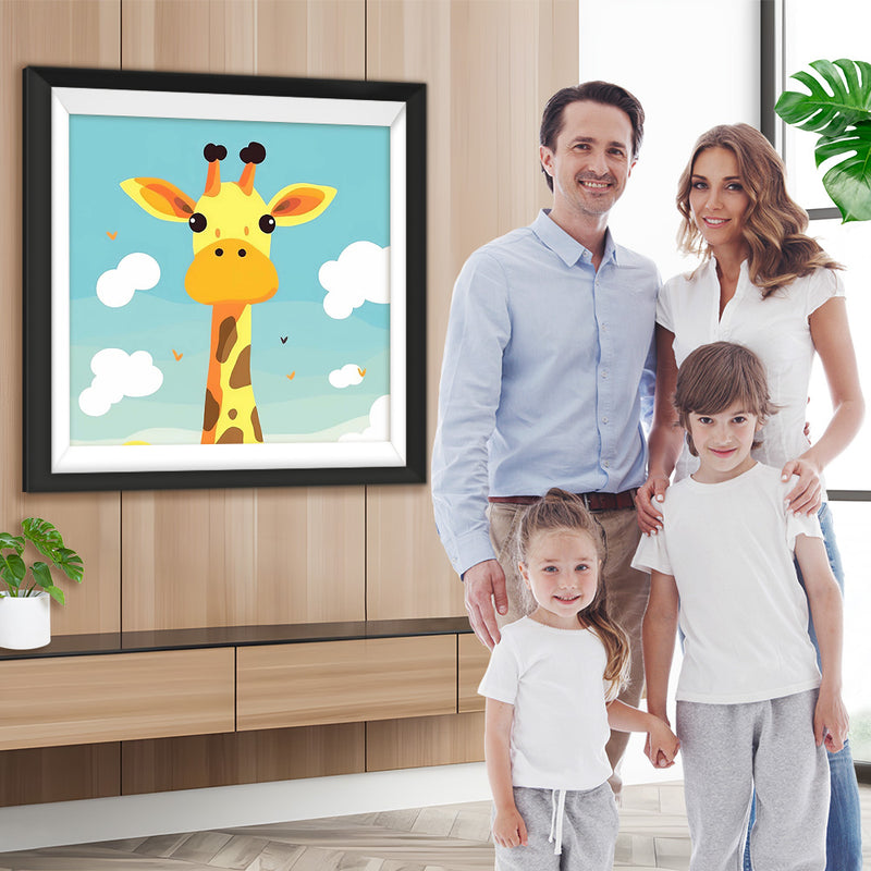 Niedliche Cartoon Giraffe Diamond Painting