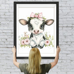 Niedliche Kuh Diamond Painting