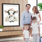 Niedliche Kuh Diamond Painting