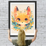 Niedlicher Cartoon Fuchs Diamond Painting