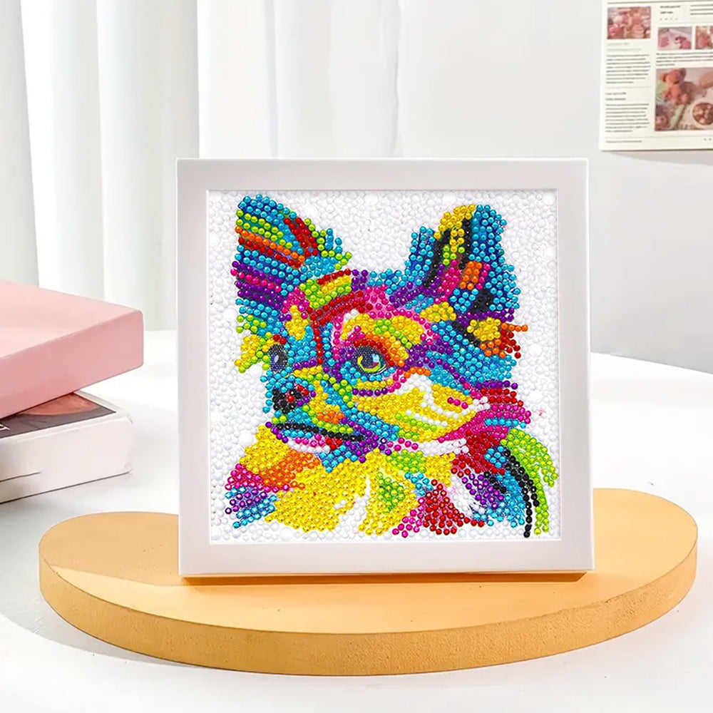 Niedlicher Chihuahua Mini-Kristallpünktchen Diamond Painting