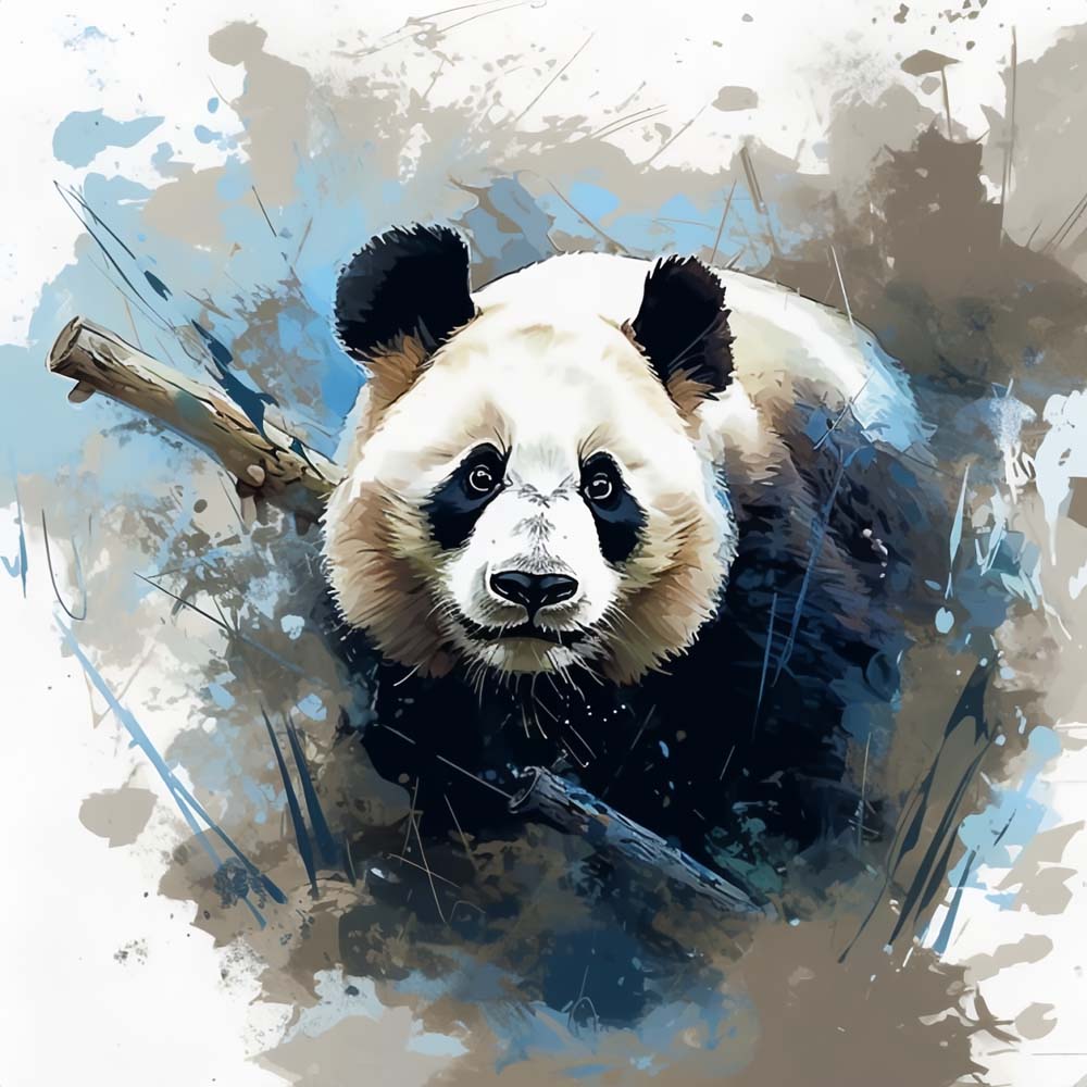 Niedlicher Panda Diamond Painting