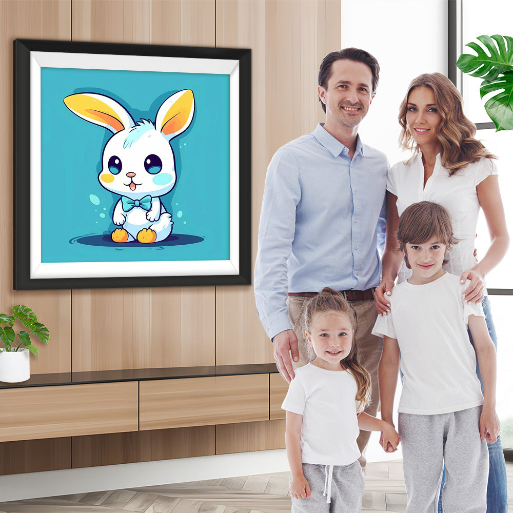 Niedliches Cartoon-Kaninchen Diamond Painting