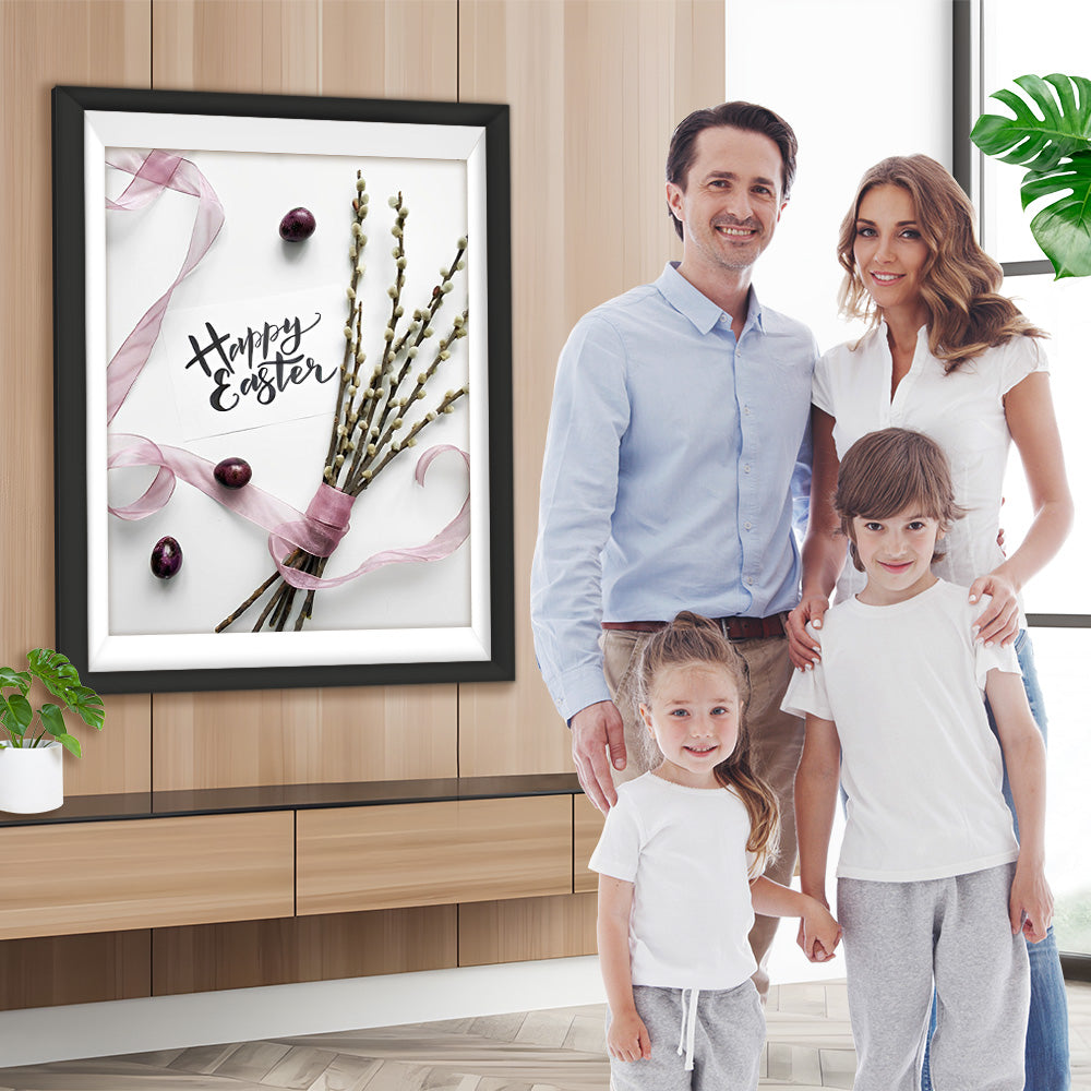 Ostereier und Äste Diamond Painting