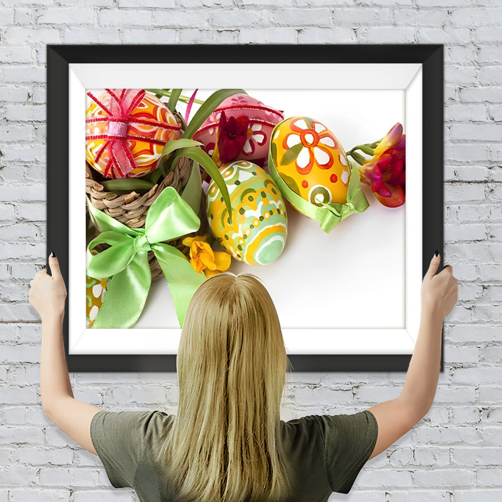 Ostereier und Geschenk Diamond Painting